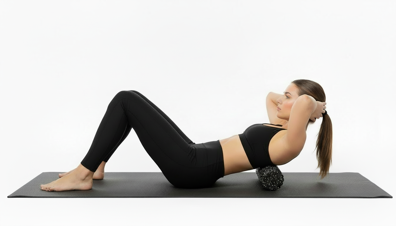 Flexora Deep Tissue Foam Roller – Cylinder 30 x 10 cm