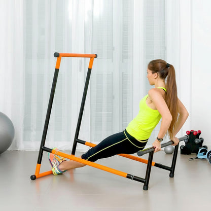 Tricep dip exercise on the Flexora full body pull-up station