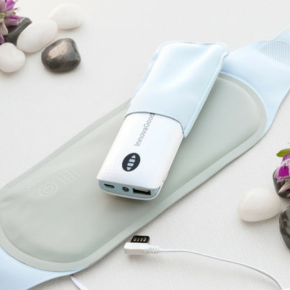 Flexora massage and heat belt with powerbank and charging cable